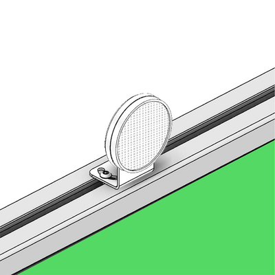 66-205-3 MODULAR SOLUTIONS BRACKET<BRE>30 SERIES REFLECTOR HOLDER FOR SENSORS W/ HARDWARE